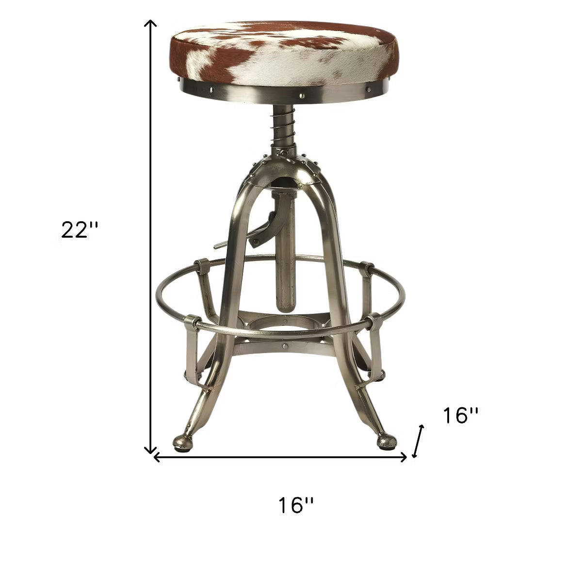 Rancher Hide Bar Stool