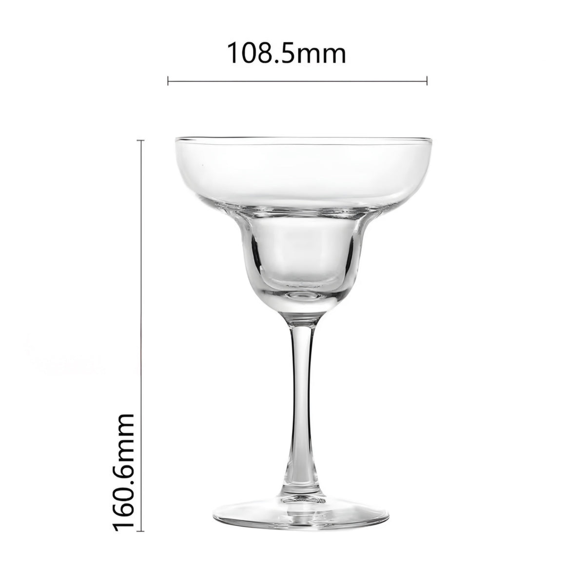 Classic Margarita Glass Set — 6 Pieces