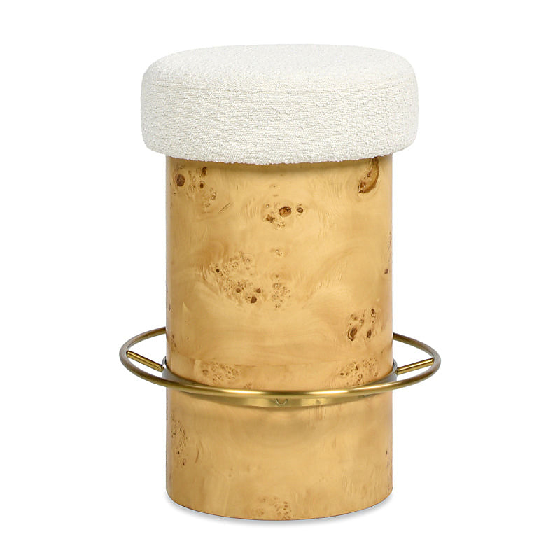 Nebula Bouclé-Style Counter Stool