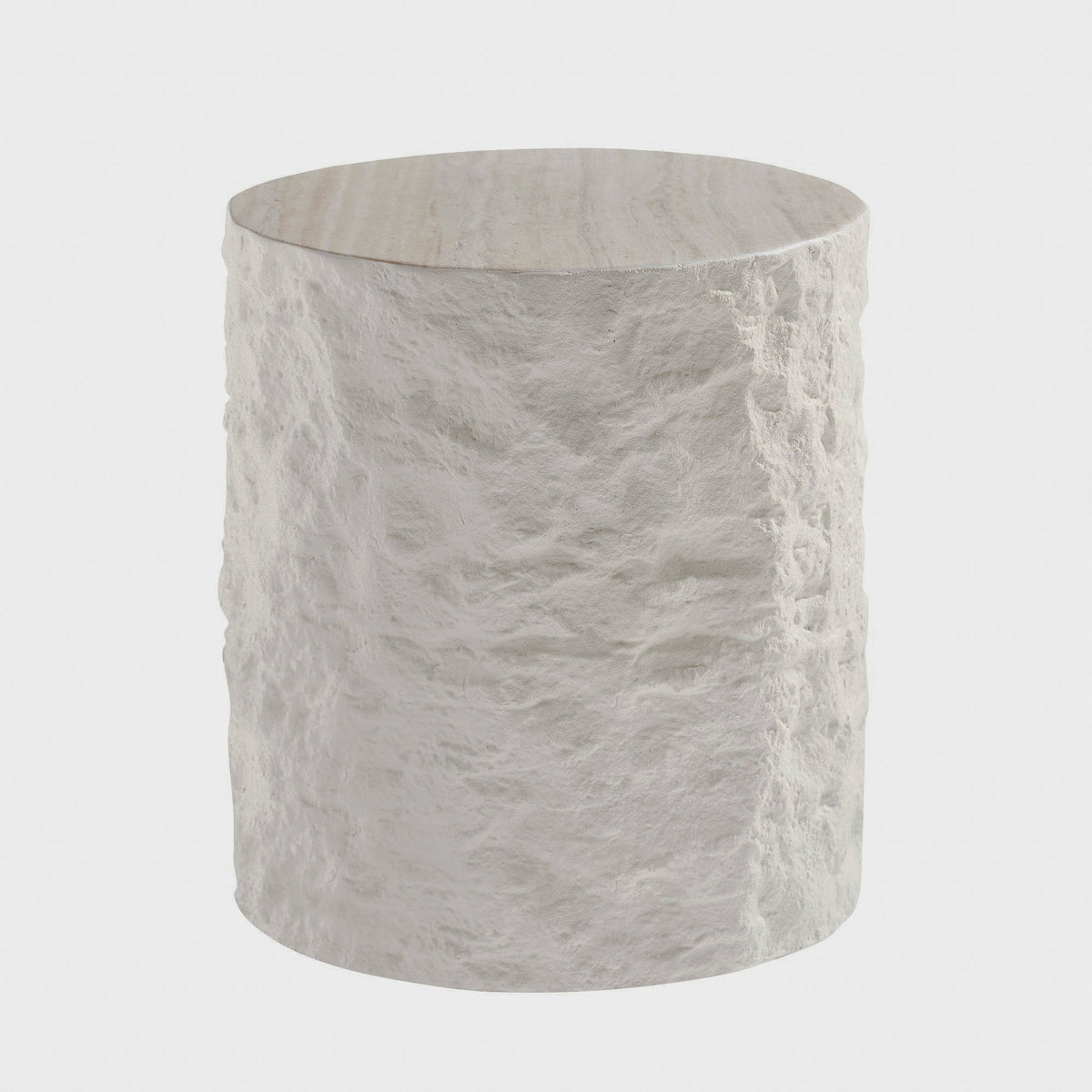Beige Stone-Look Coffee & Side Table Set