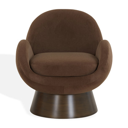 Paolini Curved Pedestal Accent Chair — featured product photograph