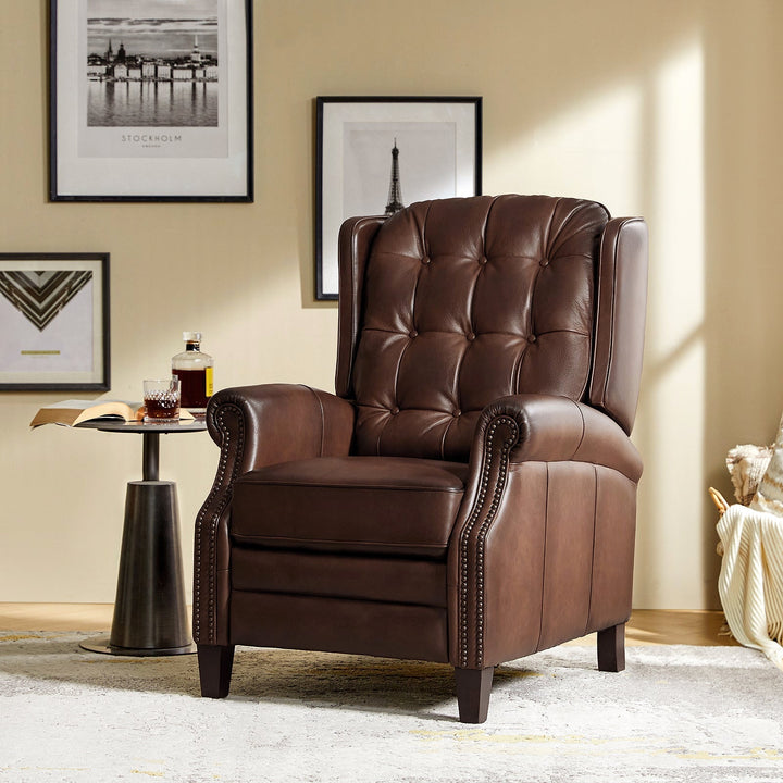 Hulala Leather Power Recliner with USB-C — gallery view 11 of 17