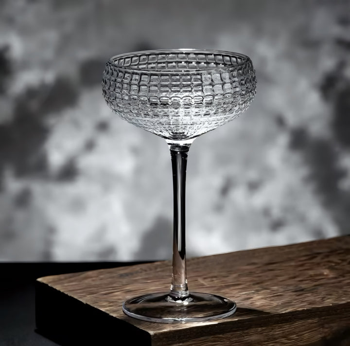 Textured Cocktail Coupe Set — 6 Pieces