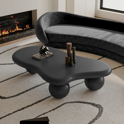 Cloud Coffee Table with Three Ball Legs