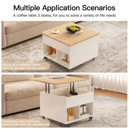 Supplier collage showing closed and raised table configurations