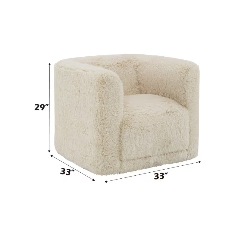 Beige Sofa, Loveseat and Swivel Chair Set — supplier swivel chair dimension diagram.