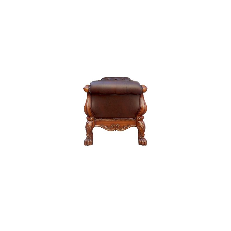 Cherrywood Upholstered Bedroom Bench — gallery view 3 of 5