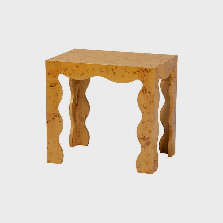 Huxley Light Mappa Burl End Table