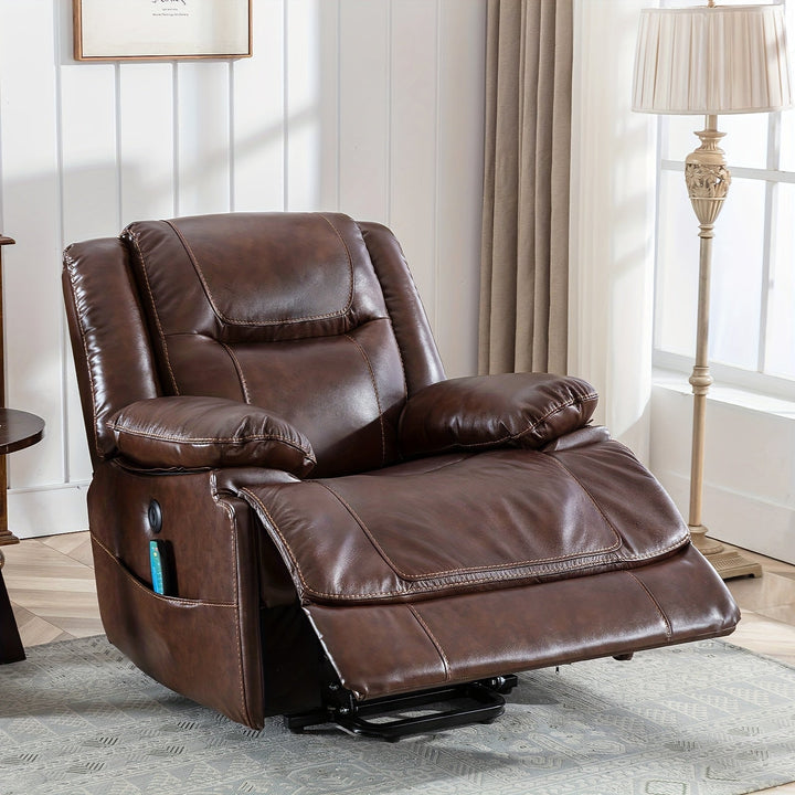 Brown Power Recliner — gallery view 4 of 8