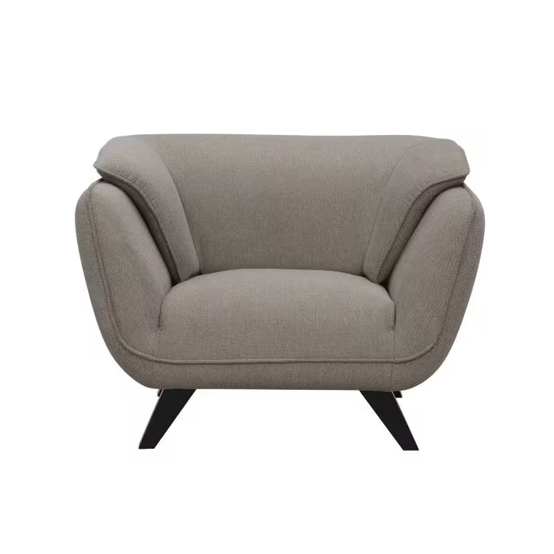 Nayeli Gray Upholstered Armchair — gallery view 5 of 7