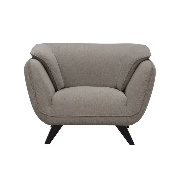 Nayeli Gray Upholstered Armchair — gallery view 5 of 7
