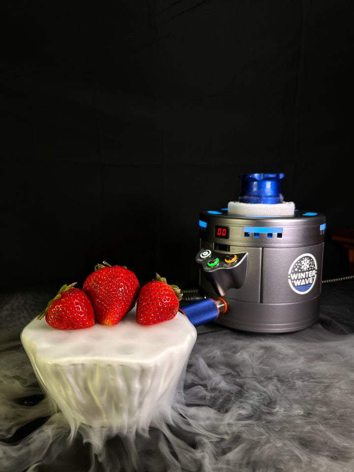 Portable Dry Ice Maker & Glass Chiller