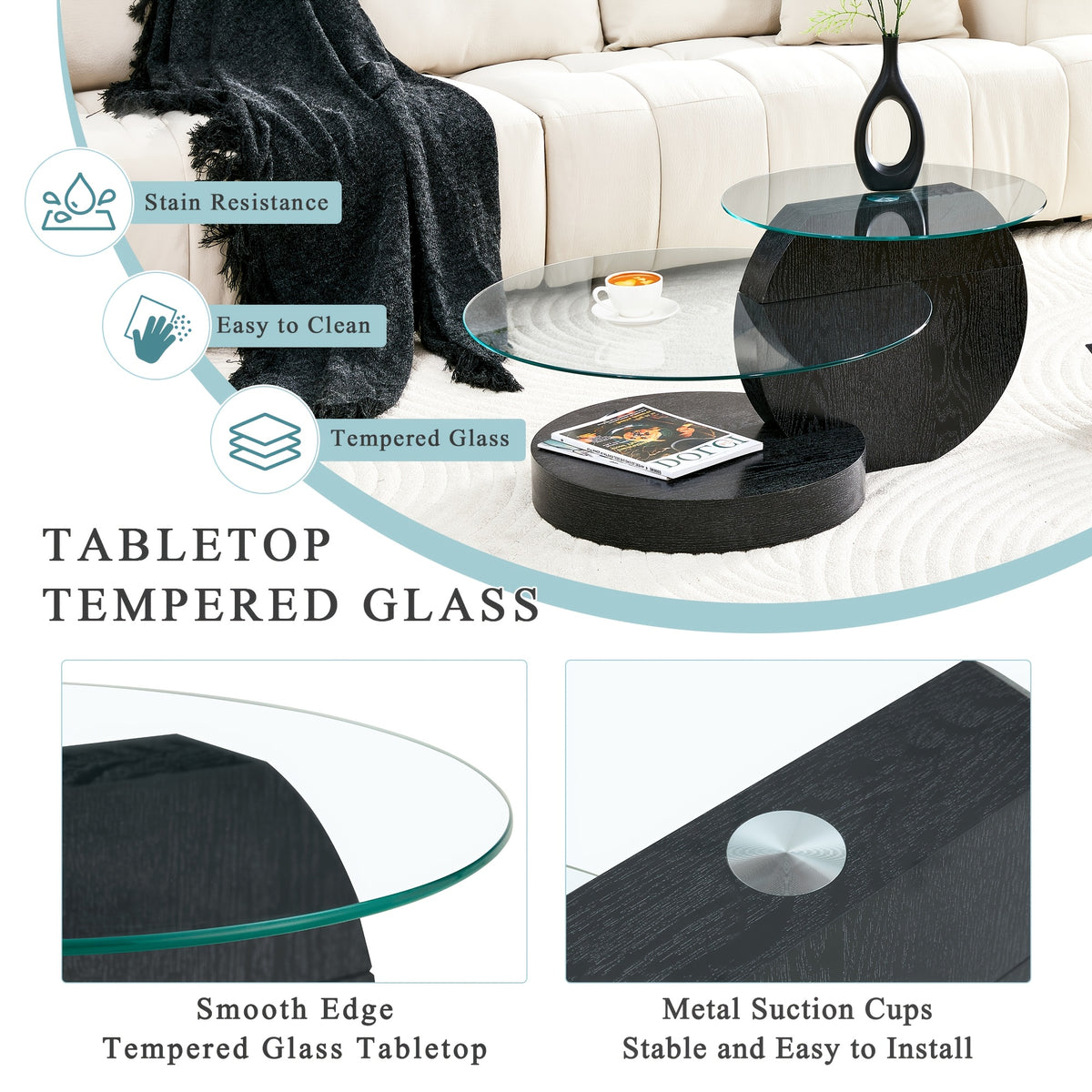 Glass material graphic