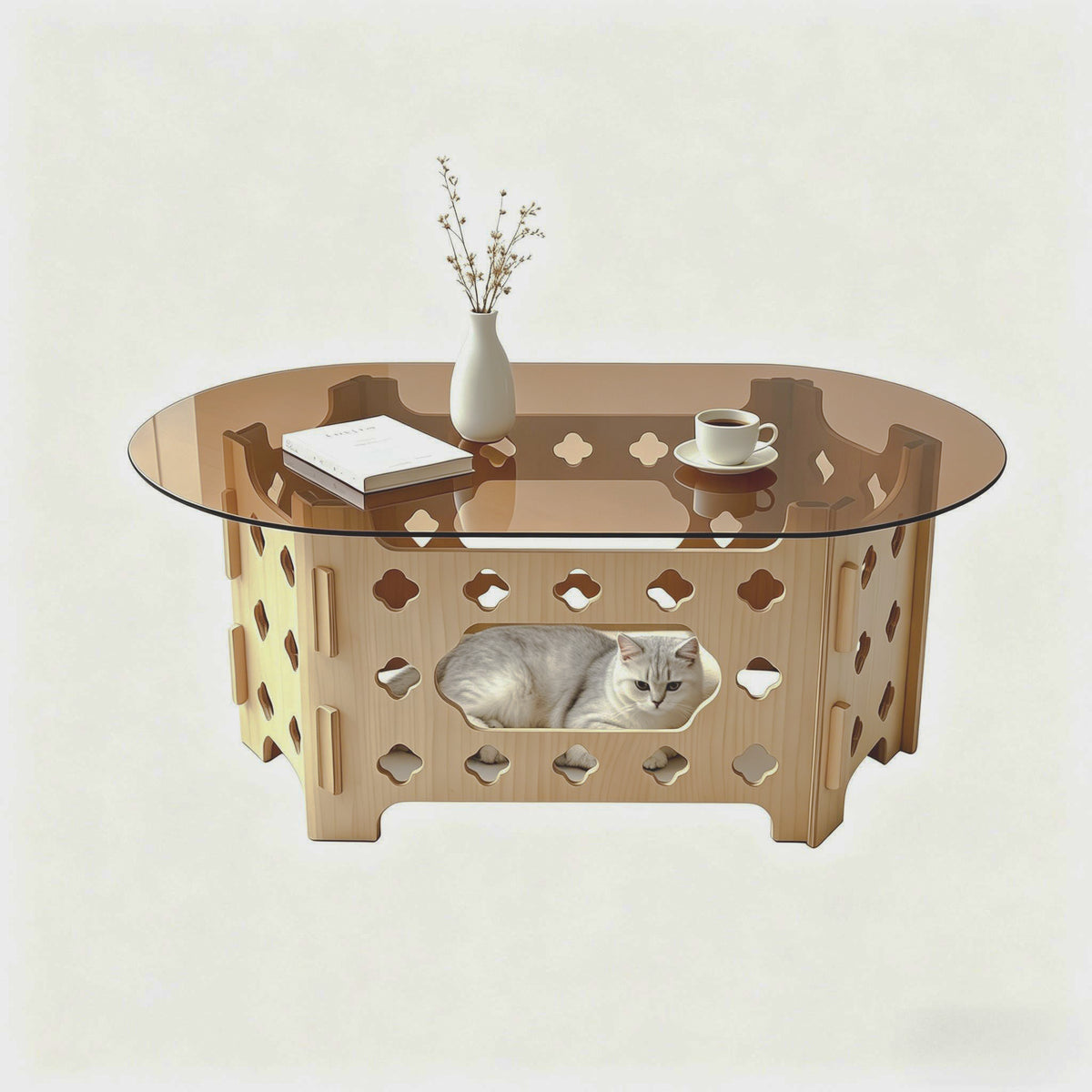 Studio cutout-base table