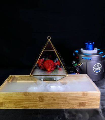 Portable Dry Ice Maker & Glass Chiller