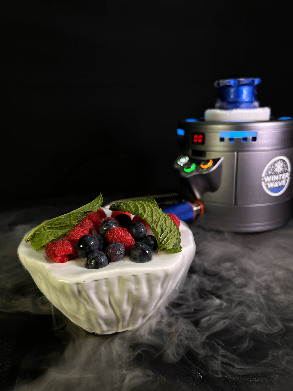 Portable Dry Ice Maker & Glass Chiller