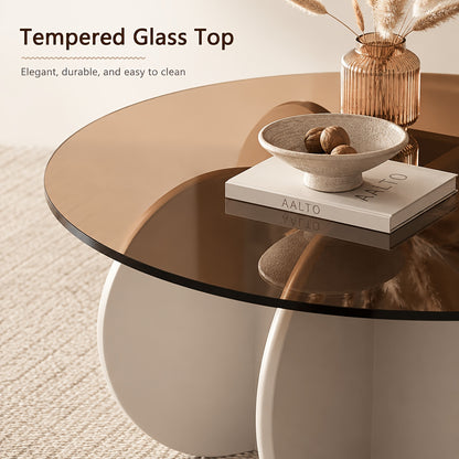 Tinted glass promotional graphic