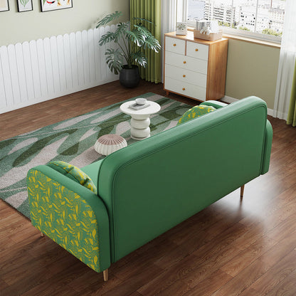 Tulip Green Two-Seat Sofa — gallery view 5 of 6
