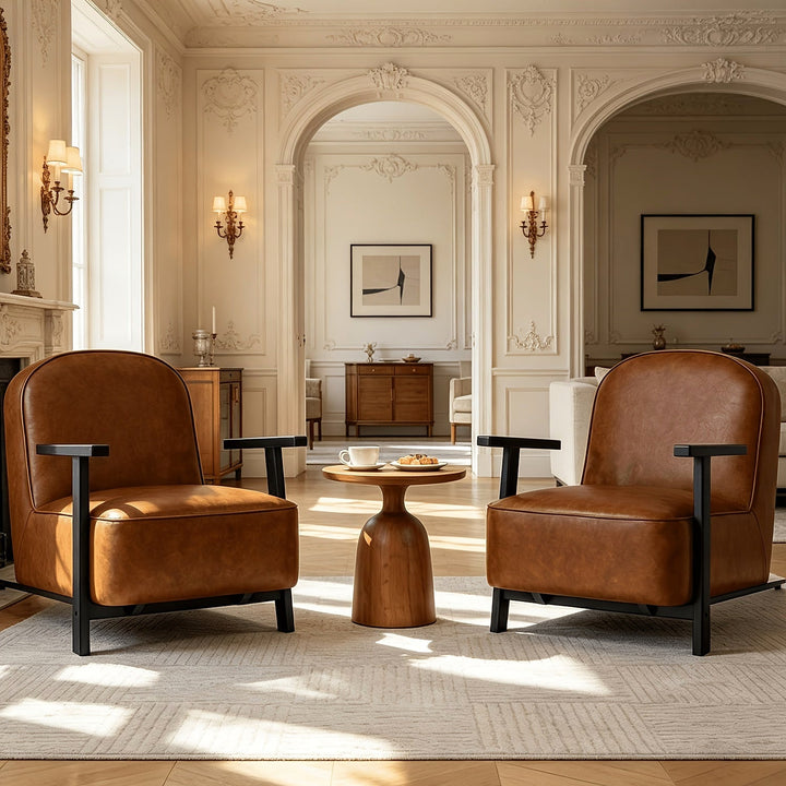 Arden Upholstered Accent Chairs, Set of Two — gallery view 5 of 7