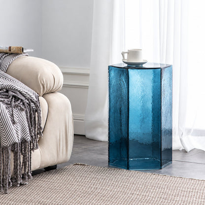 Blue Ace Nordic Accent Table — main product image