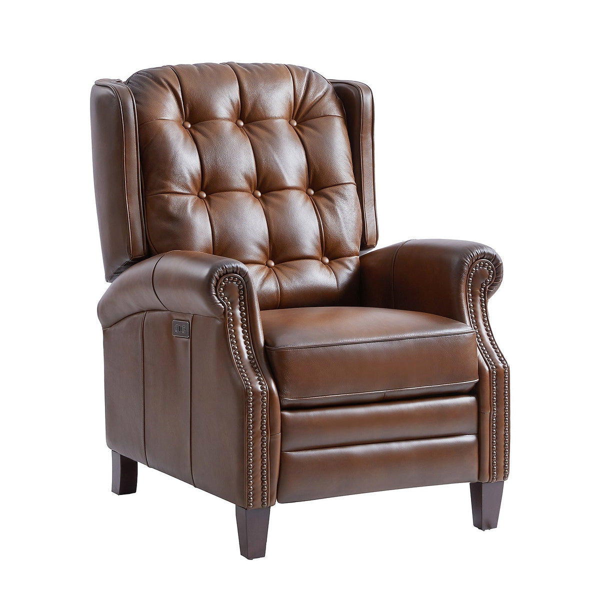 Hulala Leather Power Recliner with USB-C — gallery view 12 of 17