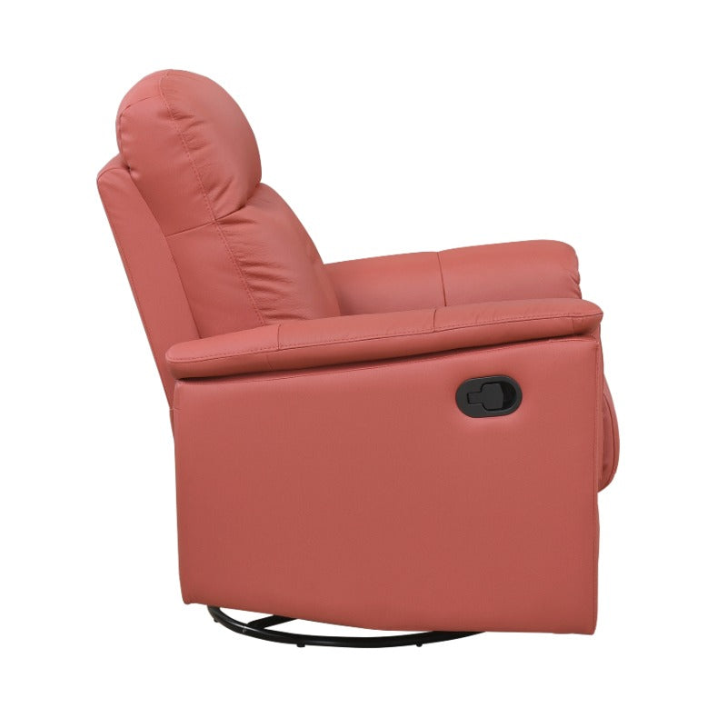 Red Swivel Glider Recliner — gallery view 10 of 11