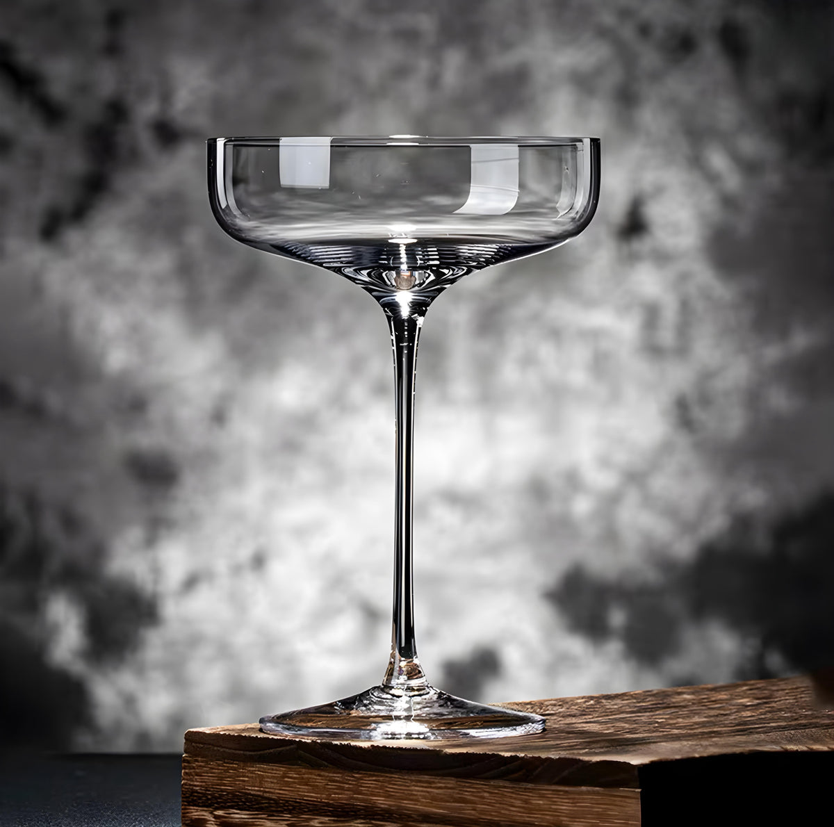 Shallow-Bowl Cocktail Coupe Set — 6 Pieces