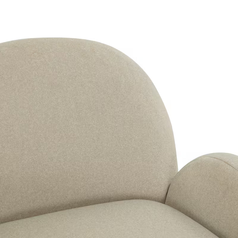 Paolini Curved Pedestal Accent Chair — gallery view 6 of 8
