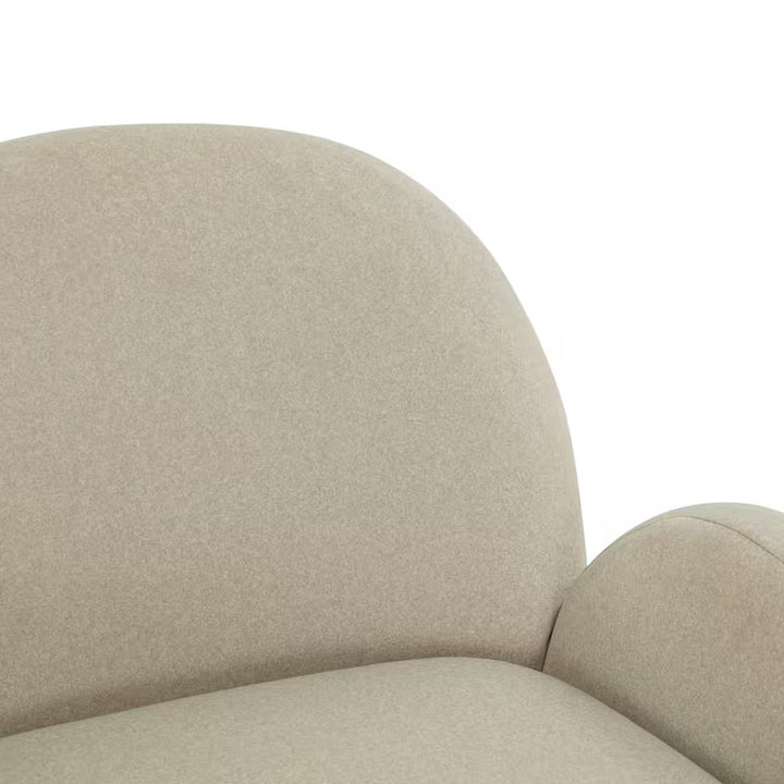 Paolini Curved Pedestal Accent Chair — gallery view 6 of 8