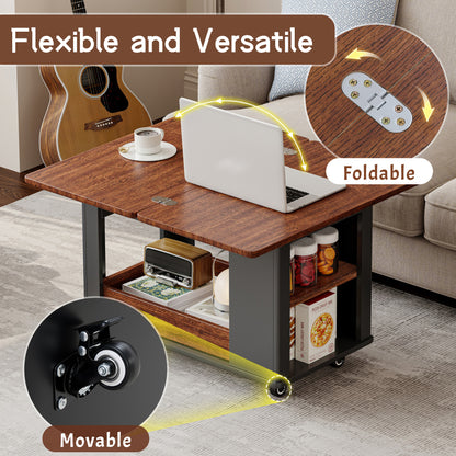 Supplier graphic showing folding top and caster wheels