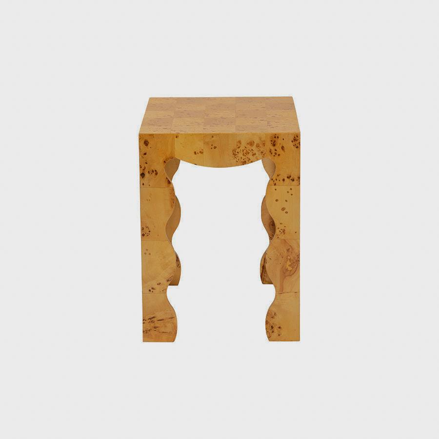 Huxley Light Mappa Burl End Table