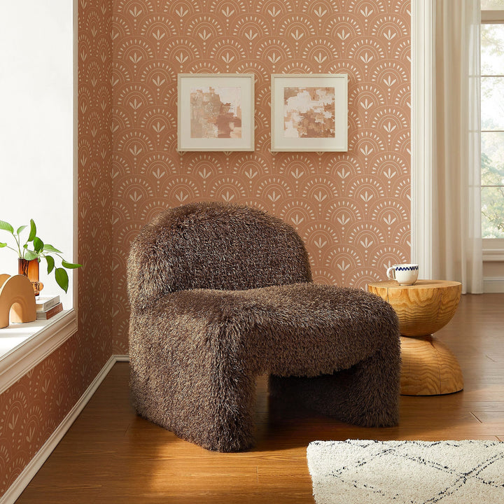Mina Faux Fur Accent Chair — featured product photograph