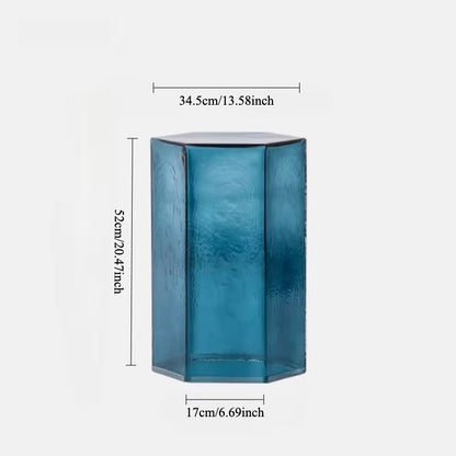 Blue Ace Nordic Accent Table