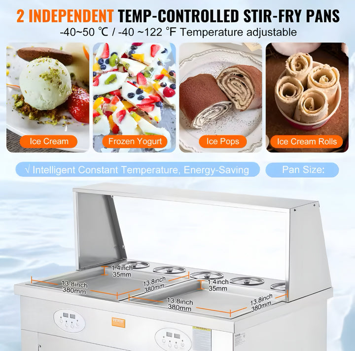 Fried Ice Cream Machine