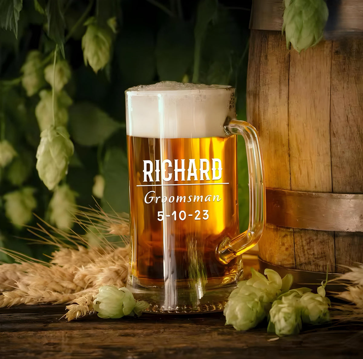 Custom Branded Beer Glass