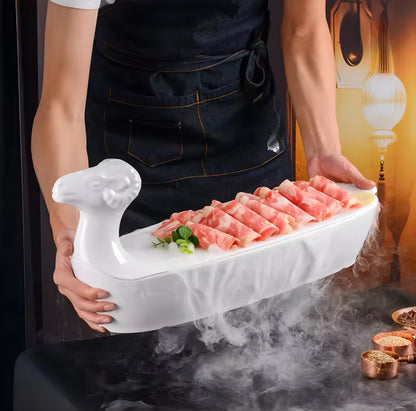 Lamb Dry Ice Plate