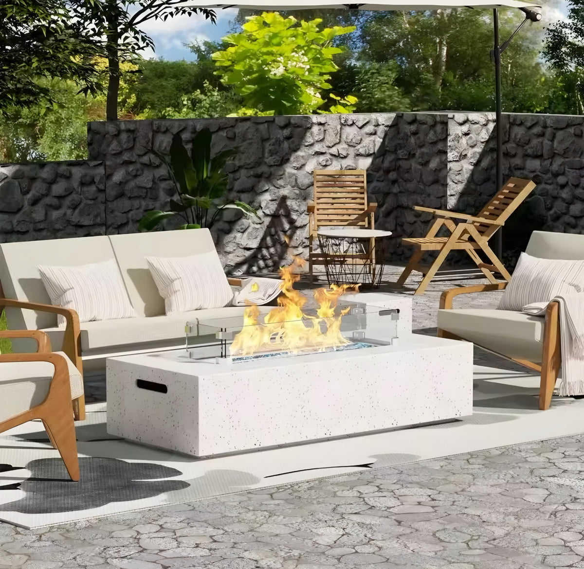 Propane Fire Pit Table