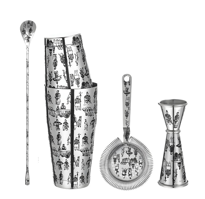 Decorative Cocktail Bar Tool Set — 5 Pieces