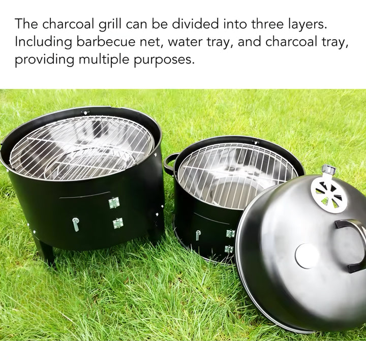 Charcoal Smoker Grill