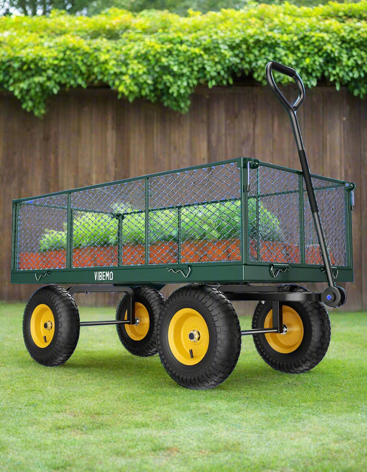 Heavy-Duty Steel Cart