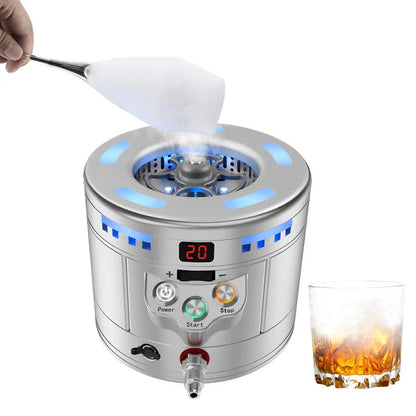 Portable Dry Ice Maker & Glass Chiller
