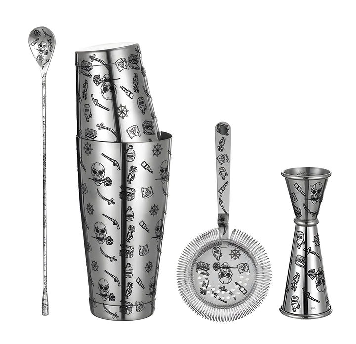 Decorative Cocktail Bar Tool Set — 5 Pieces