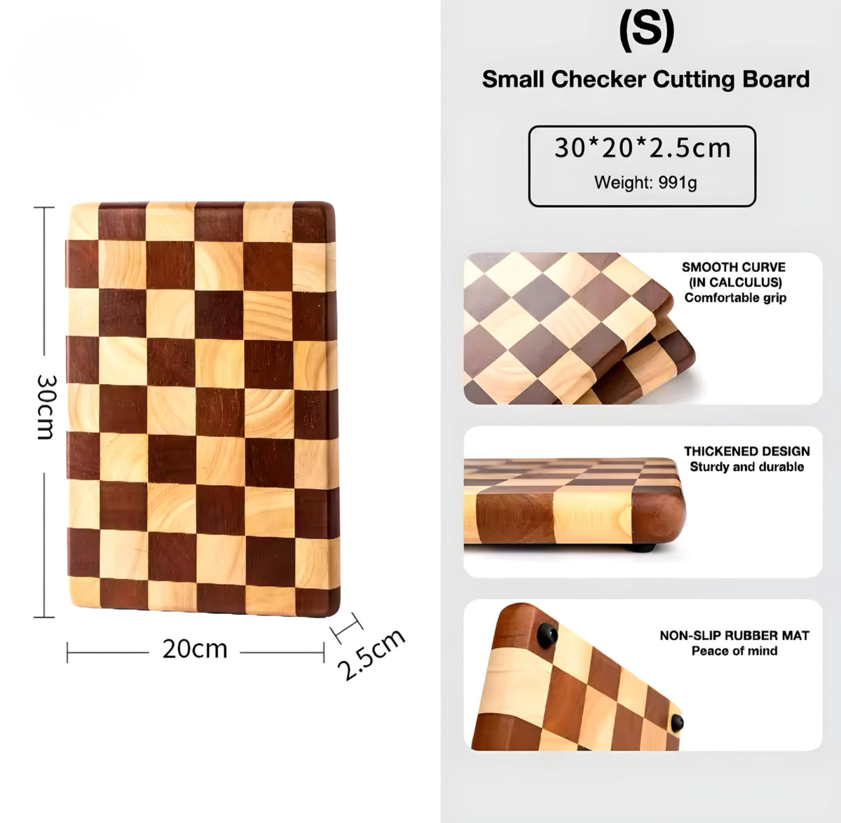Checkerboard Cutting Board