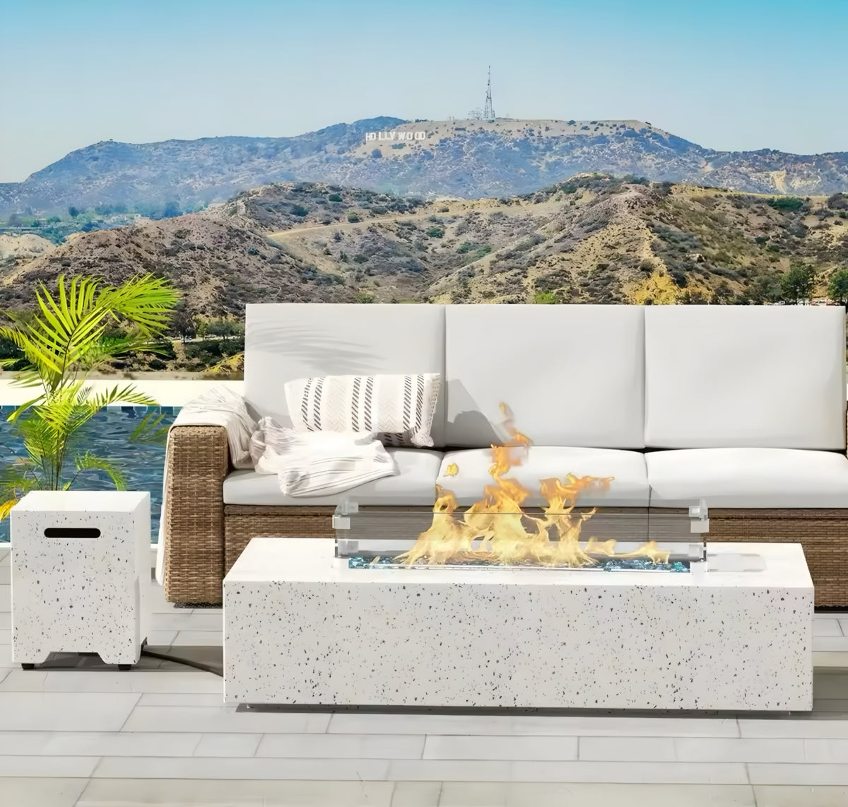 Propane Fire Pit Table