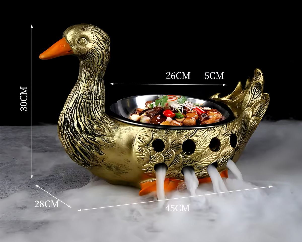 Creative Dry Ice Plate