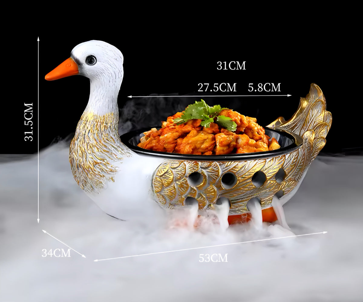 Creative Dry Ice Plate