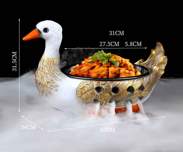 Creative Dry Ice Plate