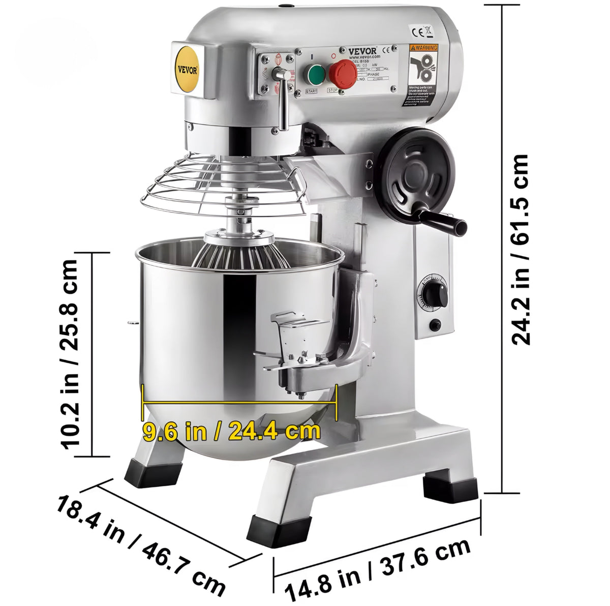 Commercial Bowl-Lift Stand Mixer