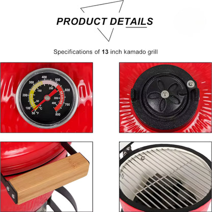 Compact Kamado Grill