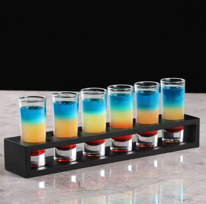 Tall Shot Glass Set — 6 Pieces